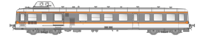 L.S. Models LS10614S - H0 - Triebwagen X3800-3997 rot, SNCF, Ep. V - AC-Sound